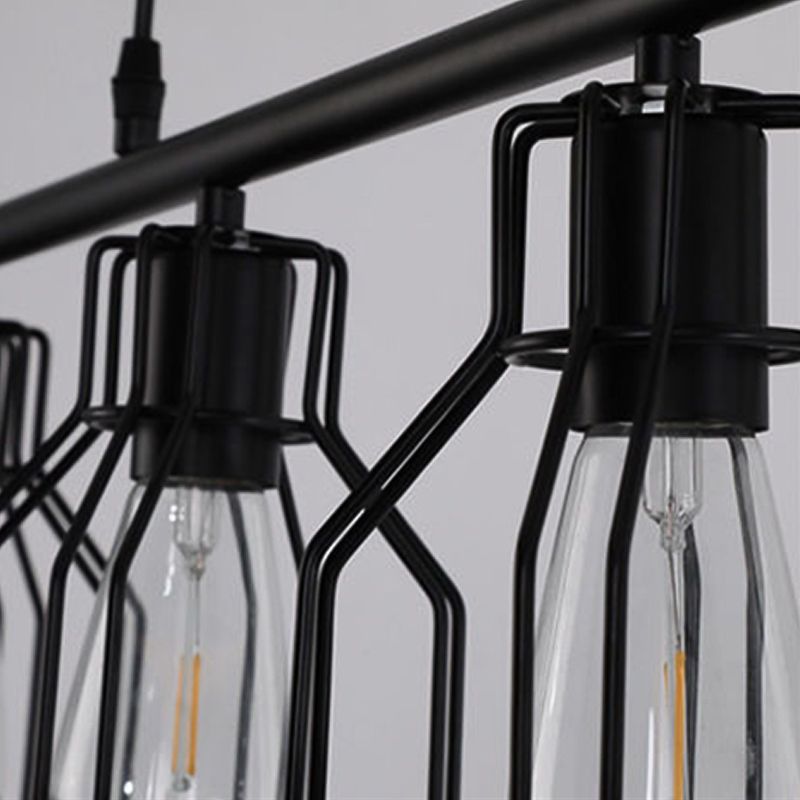 Industrial Style Lantern Hanging Pendant Lights Metal Pendant Light Fixtures