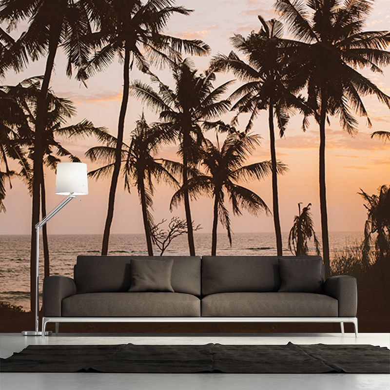 Photography Stain Resistant Wallpaper Tropical Scenery Living Room Wall Mural