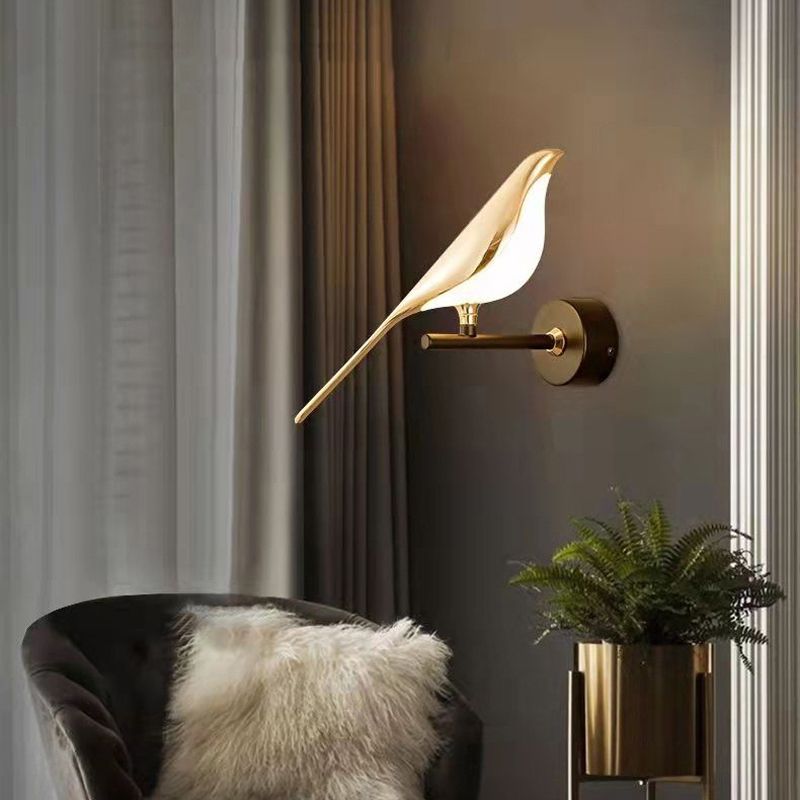 Postmodern LED Wall Light Fixture Creative Wall Light Sconce for Bedroom