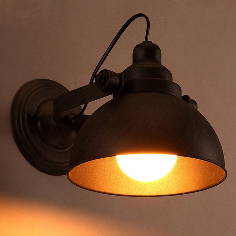 Industrie Wand Licht Scheune Lichtwandlampe 1 Leuchte Metallschattenbeleuchtung