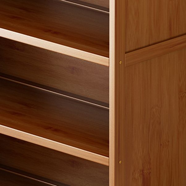 Brown Color Modern Style Bookshelf Engineer Wood Bookcase for Home