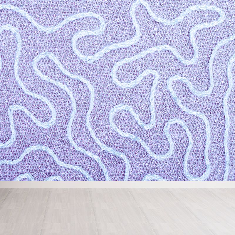 Abstract Wall Covering Water Resistant Wall Mural for Dining Room, Made to Measure