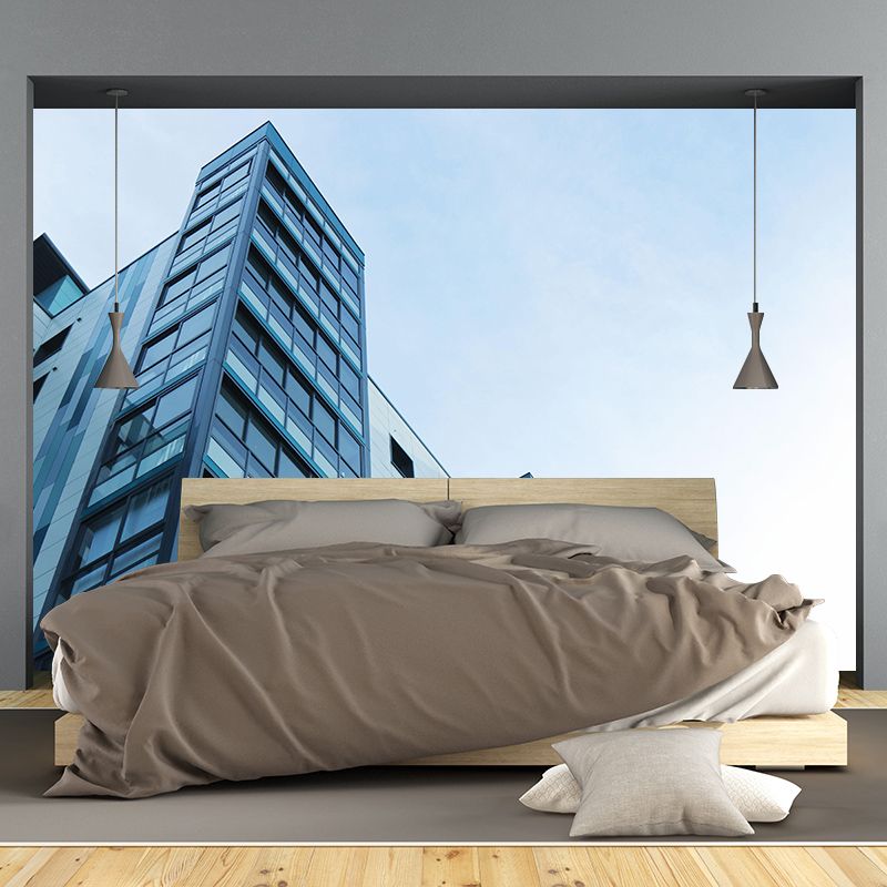 Study Room Contemporary Building Mural Horizontal Photography Wall Mural