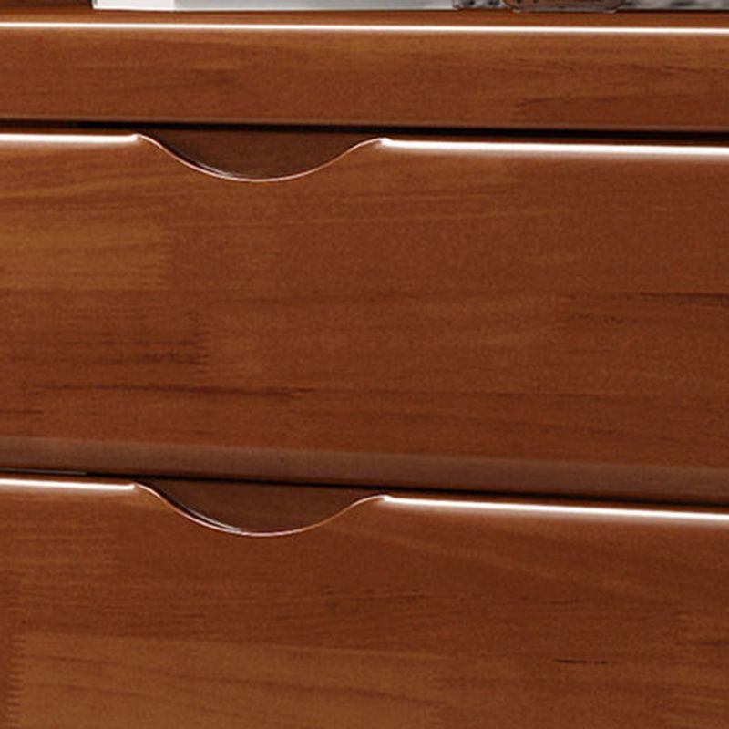 American Traditional Storage Chest Solid Wood Dresser with 3/4/5 Drawers