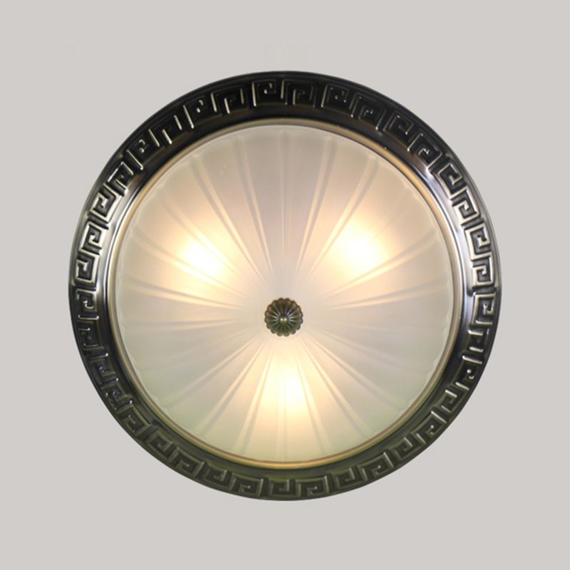 Iluminación clásica del soporte del techo del comedor de la luz de techo de cristal de 3 cabezas