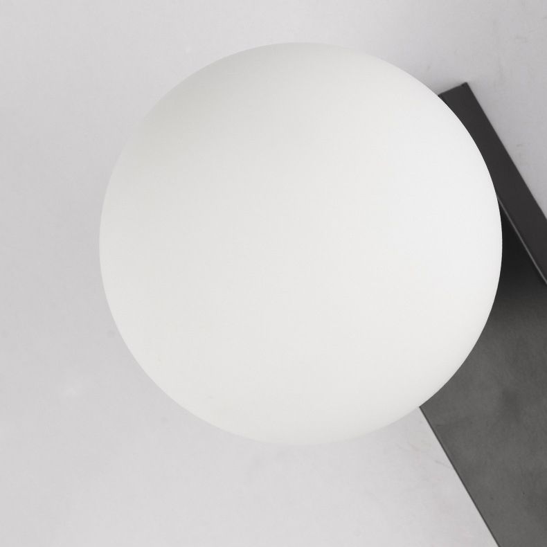 Creative Vanity Lighting Simple Glass Wall Light Sconce for Bathroom