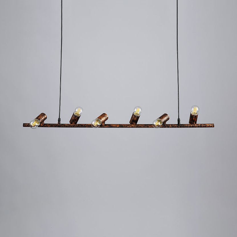 6/8 LIGHTS LIGENTE ISLAN PENDANT