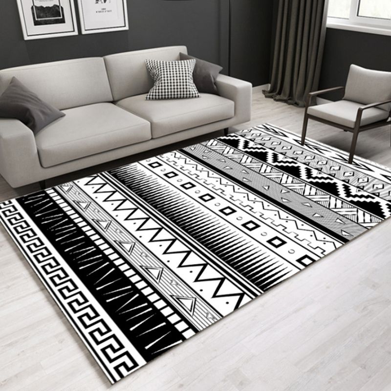 Eenvoud naadloos patroon tapijt multi-kleuren Boheems tapijt nylon anti-slip kleurbestendig huisdiervriendelijk tapijt voor decoratie