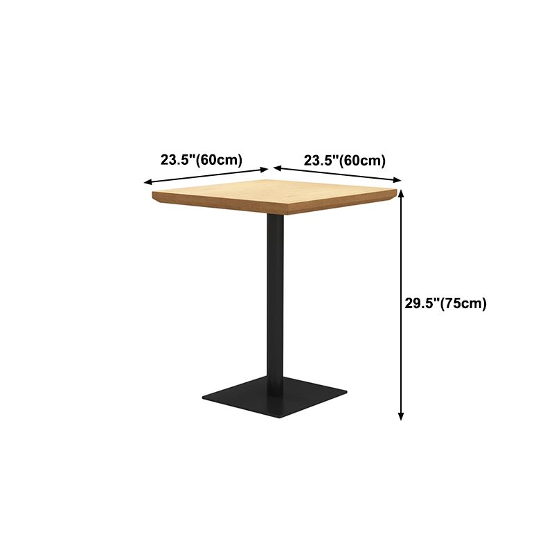 MDF Dining Site Table Industrial Style Dining Room Collection for Home