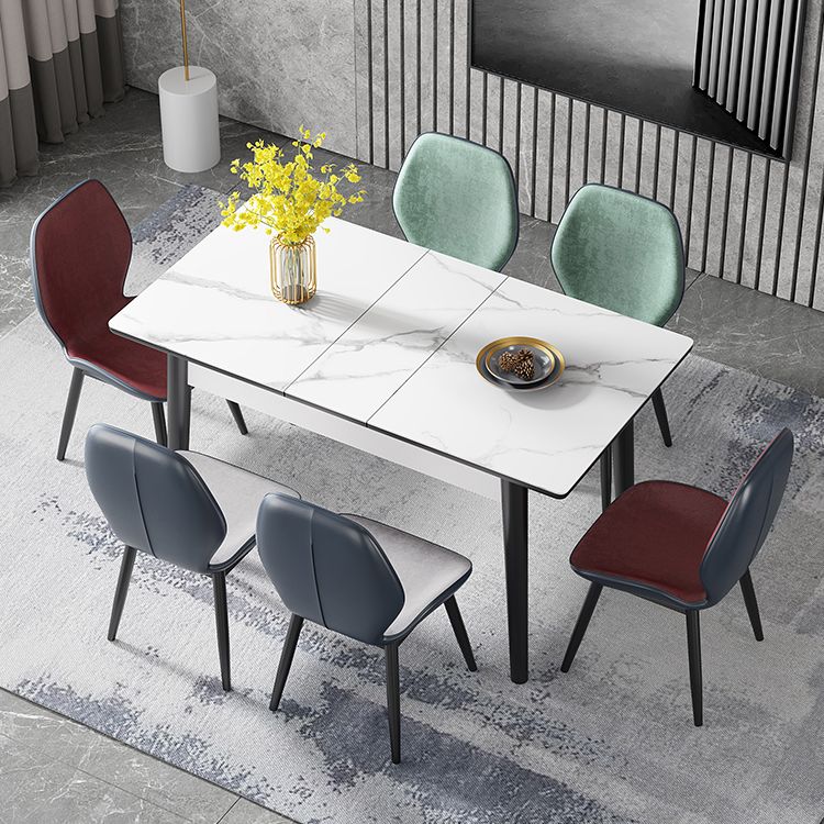Contemporary Style Furniture Rectangle 4-foot Dining Site Table for Home
