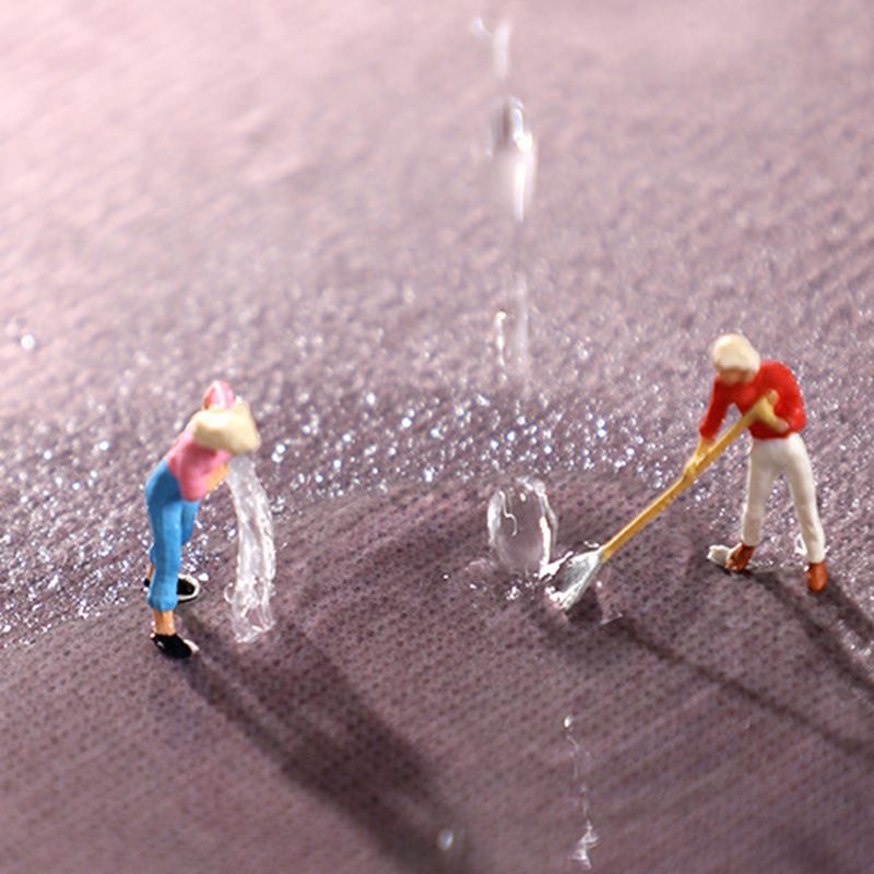 Modern Round Carpet Leisure Striped Pattern Area Rug Polyester Stain Resistant Carpet