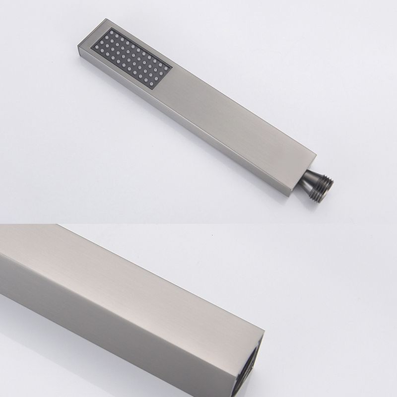 Modern Style Freestanding Tub Filler Floor Mount Freestanding Tub Filler with Hand Shower