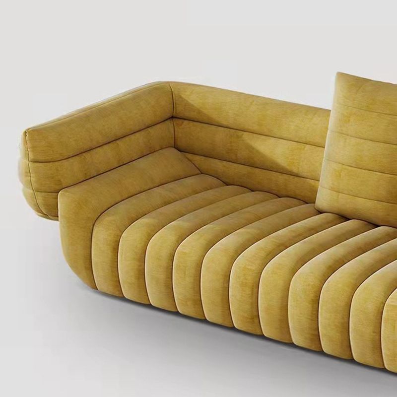 Contemporary Tuxedo Arm Sofa Tight Back Standard Seating for Living Room