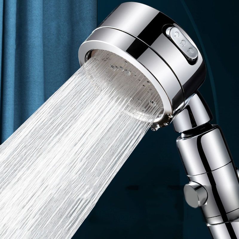 3 Settings Universal Pressurized Shower Head Adjustable Water Flow Handheld Shower Head