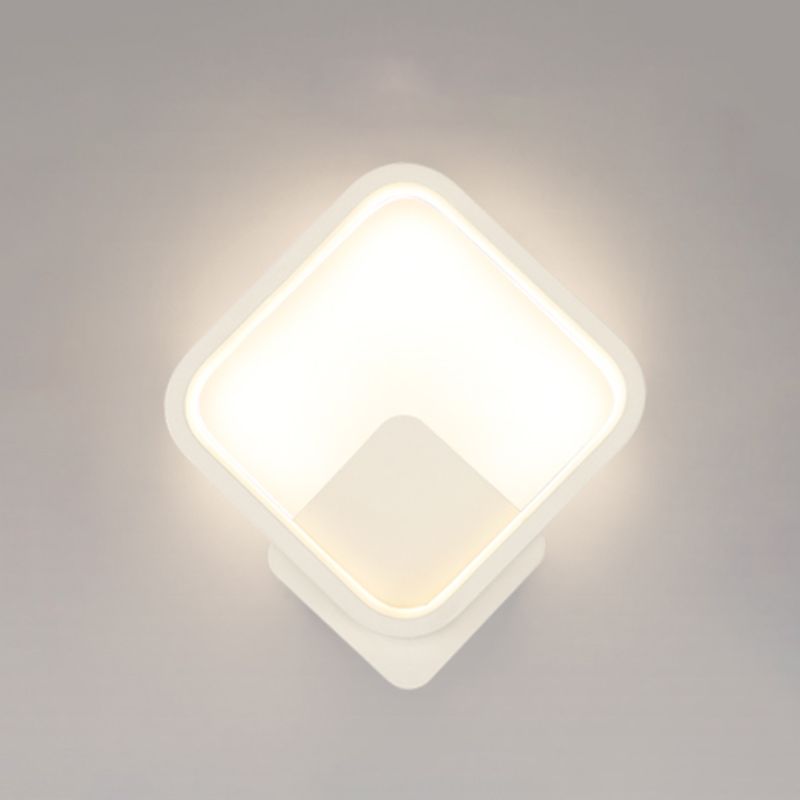 1-Light LED Wall Mount Light Modern Simple Wall Sconce Light for Living Room