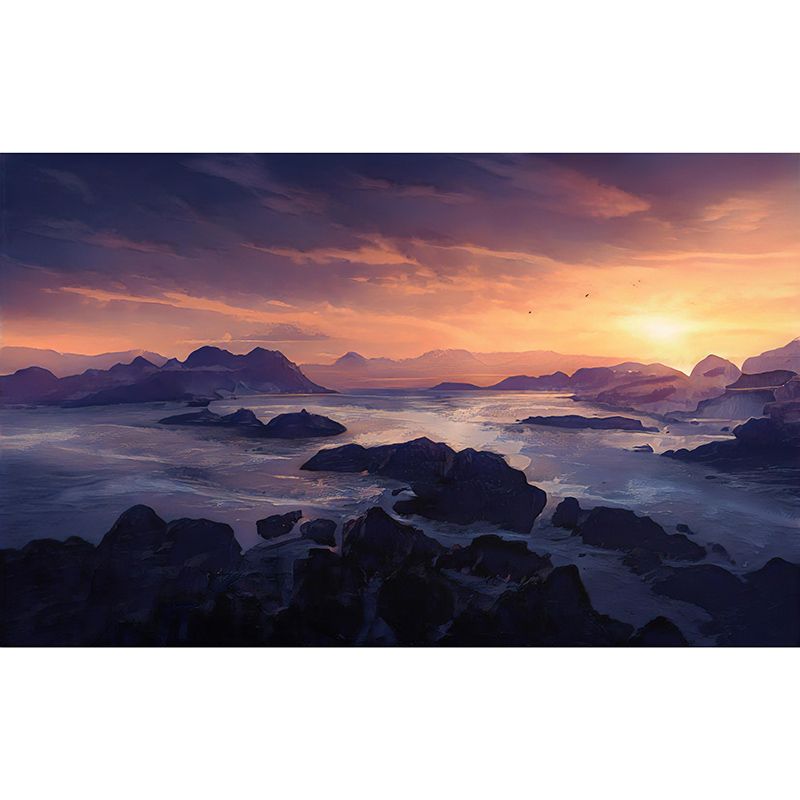 Living Room Environment Friendly Painting Mural Decorative Wallpaper