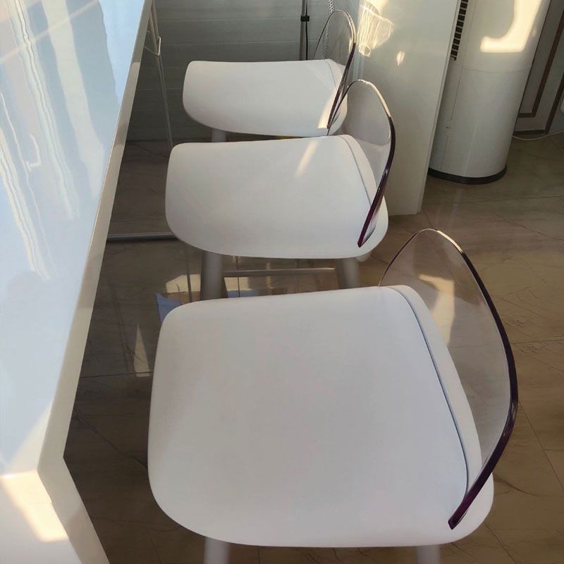 Skandinavischer Barhocker mit Quadrat-Sitzschalterstuhl für Küche (Bar 2)