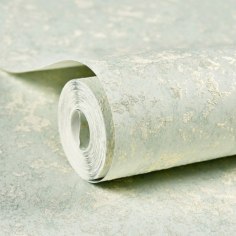 Soft Solid Color Wallpaper Roll Stain Resistant Modern Living Room Wall Covering