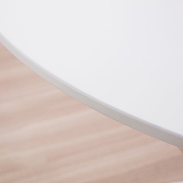 Modern Round Dinette Table Tulip Base Dining Table for Restaurant