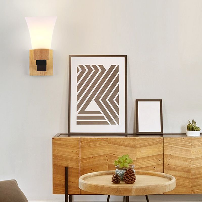 1-Light Wall Mount Light Fixture Modern Wall Mounted Lighting for Living Room