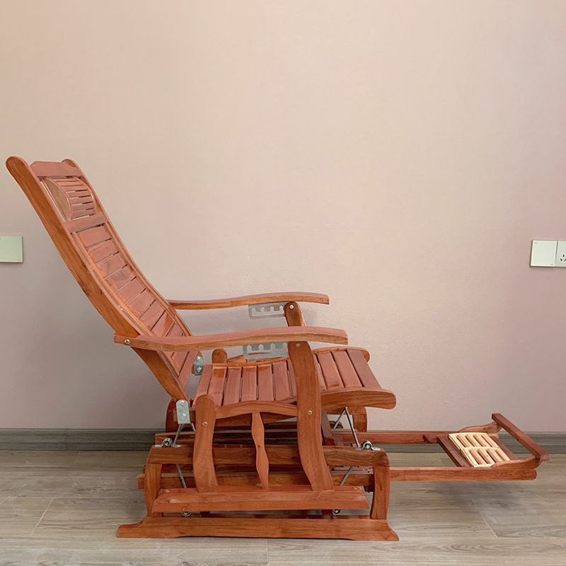 Traditional Rocker Solid Wood Removable Cushions Reclining Recliner Chair