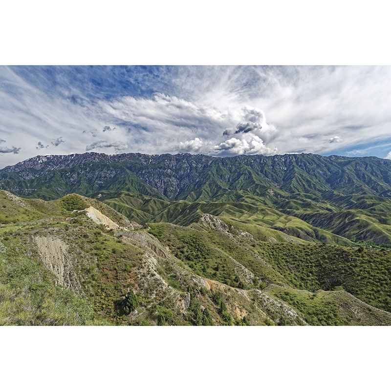 Beautiful Mountain View Wallpaper Mural Modern Style Room Mural for Wall Decor