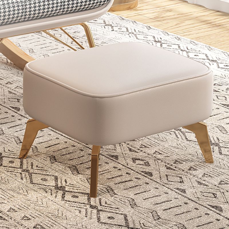 Modern Rocking Chair Upholstered Tufted Cushions with Light Legs Glider