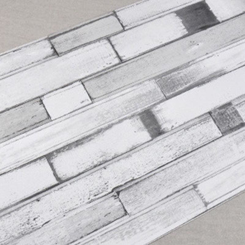 Waterproof Reclaimed Wood Wallpaper Roll PVC Cottage Wall Art for House Interior