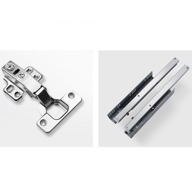 Contemporary Vanity Sink Wooden Wall-Mounted Bathroom Vanity Cabinet in Gray