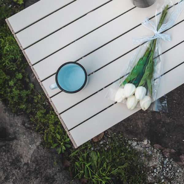 Industrial Outdoor Folding Table Rectangle Aluminum Camping Table