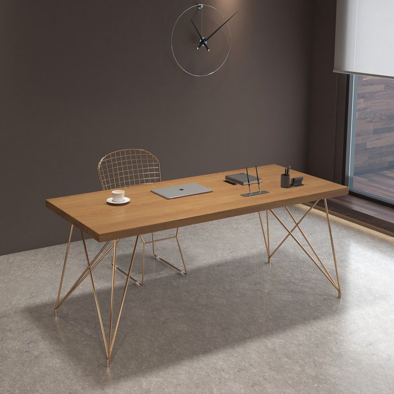 Traditional Luxury Rectangle Dining Site Table Pine Solid Wood Furniture
