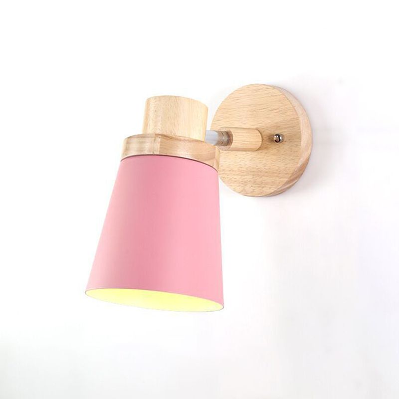 Modern Style Geometric Wall Light Sconces Metal 1 Light Wall Lighting Ideas