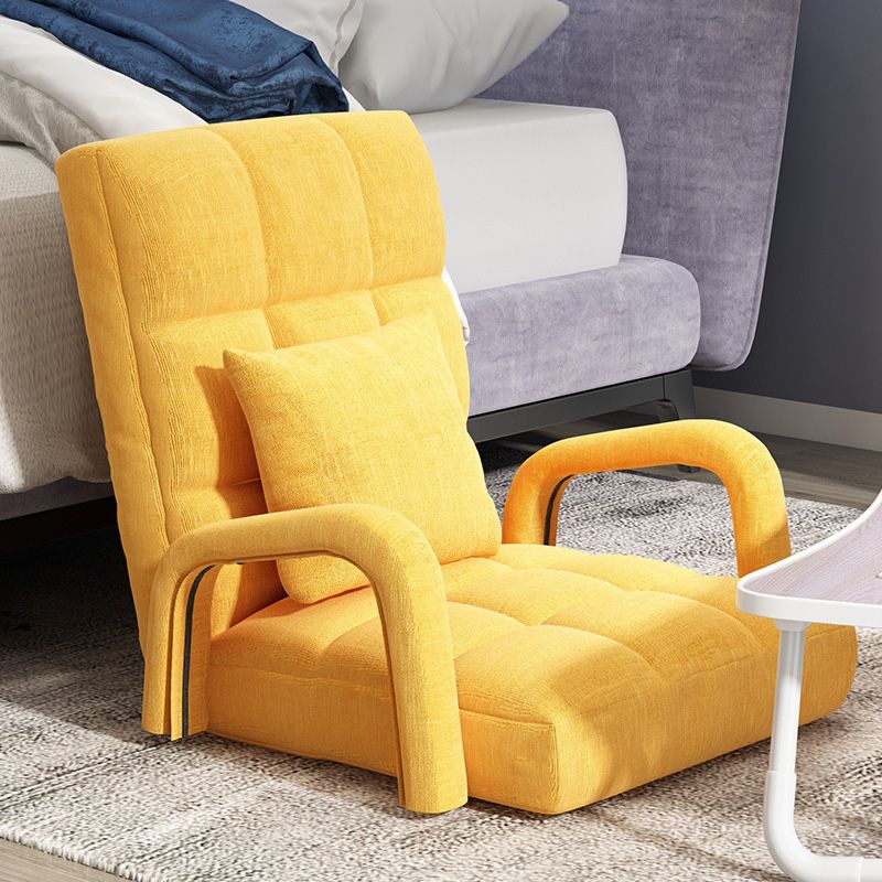 29.52"Wide Armchair Linen Accent Room Chair with Biscuit Back