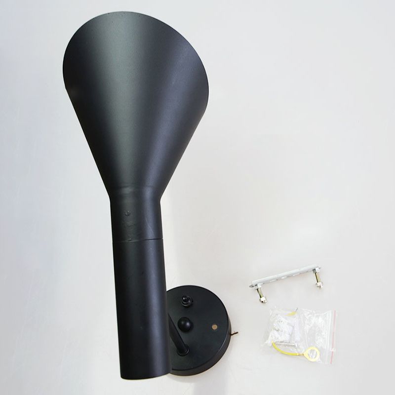 Metal Geometric Wall Lighting Fixtures Industrial Style 1 Light Wall Mounted Light Fixture