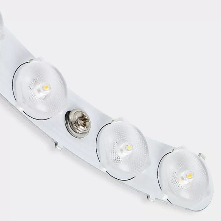 Plafonnier encastré circulaire en bois, luminaire LED de Style moderne