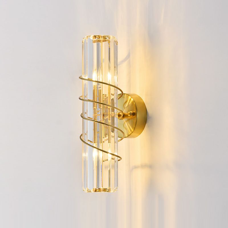 Modern Style Wall Light Sconce Creative Crystal Shade Wall Light Fixture for Bedroom