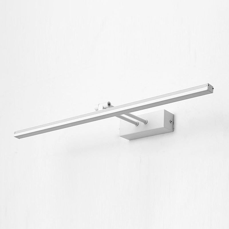 Linear Vanity Light Modern Minimalist Style Metal Single Vanity Light