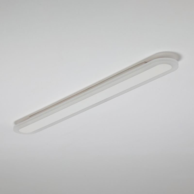 Single Light Linear Shape Wall Lighting Modern Style Metal Wall Lighting Fixtures