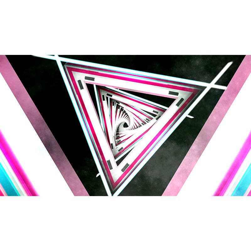 Washable Mural Wallpaper Geometry IllustrationIndoor Wall Mural