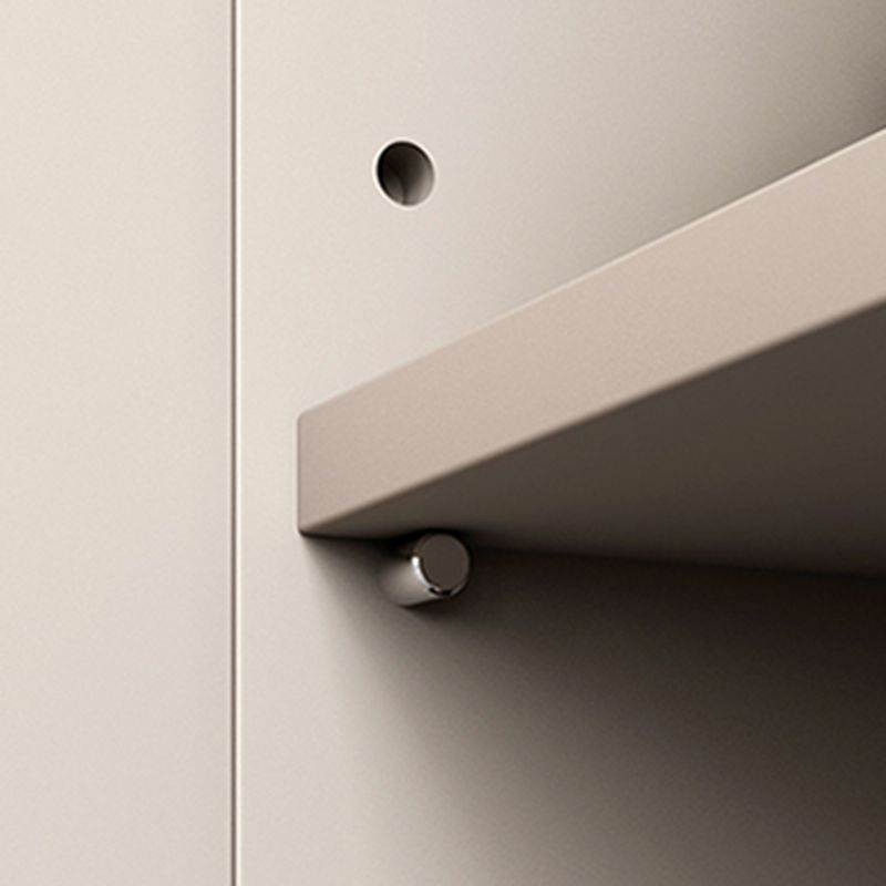 Glam Metal Bookcase Standard Closed Back Bookshelf for Home Office