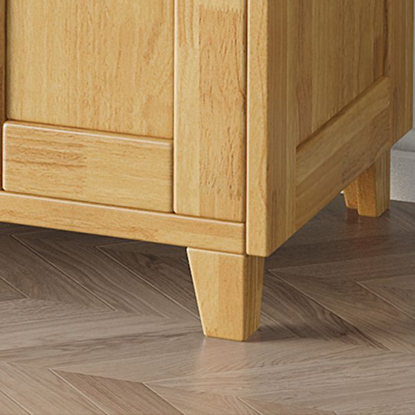 Light Wood Finish Wardrobe Armoire Traditional Wardrobe Cabinet