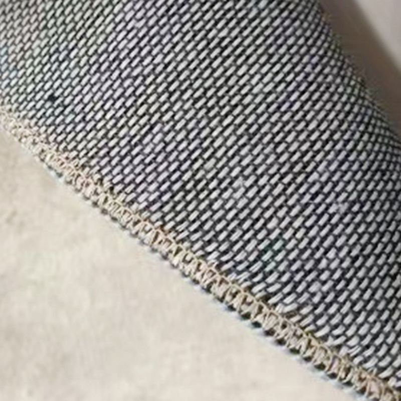 Light Green Check Pattern Rug Modern Polyester Rug Washable Rug for Drawing Room