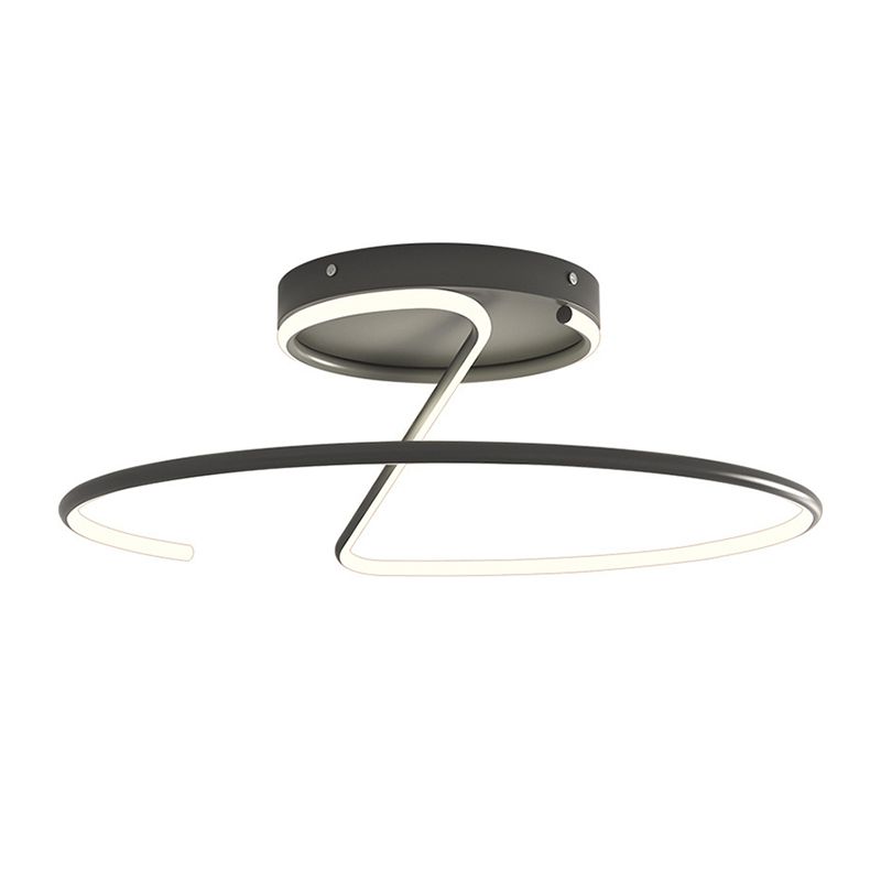 Modern Style Led Flush Mount Lighting High Brightness Metal Linear Led Ceiling Light for Corridor