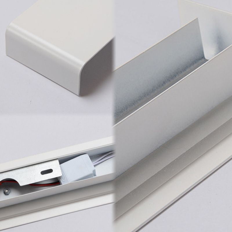 Accesorios de iluminación de la pared rectángulo Iluminación de pared del hogar minimalista