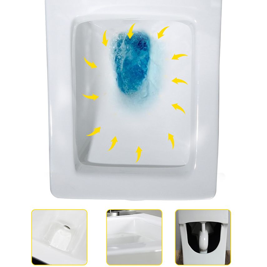 Skirted Traditional Toilet Floor Mount One-Piece Toilet with Slow Close Seat