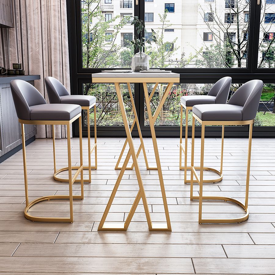 1/3/5/7 Pieces Bar Stool and Table Contemporary Bar Table Set