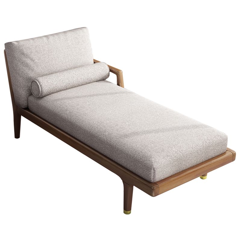 Scandinavian Removal Upholstered Chaise Lounge Couch Two Arms Chaise