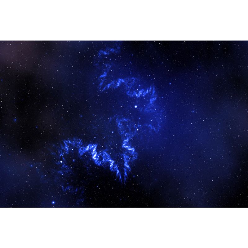 Photography Starry Night Mural Wallpaper Full Size Wall Covering for Room, Custom Print