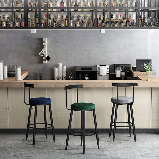 Industrial Style Bar-stool Metal Counter Bar Stool for Restaurant