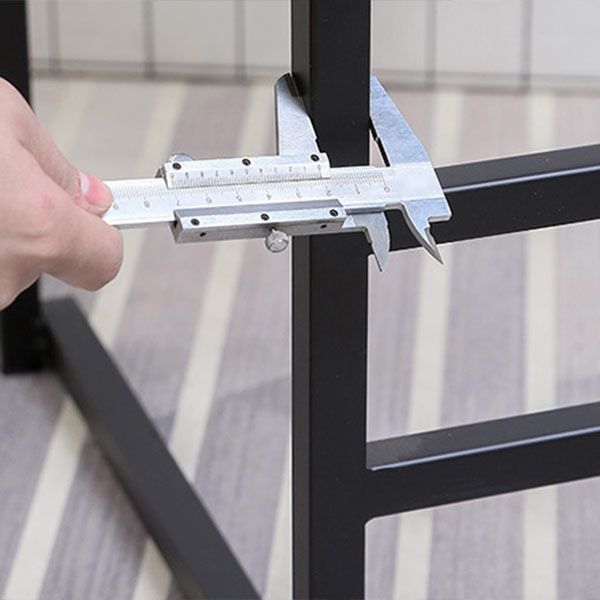 Modern Rectangle Bar Stool Backrest Footrest Counter Stool with Velvet Cushion